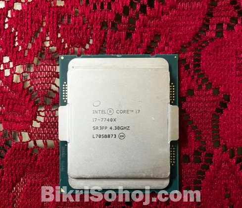 Intel corei7 7740X xtream series